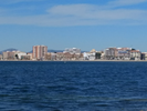 San Pedro view from the promenade